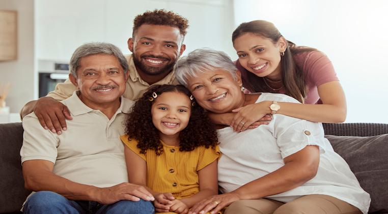 multigenerational family diverse